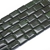Synthetic Green Goldstone Beads Strands G-G793-09B-03-1
