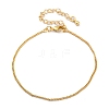 Adjustable Rack Plating Brass Curb Chain Bracelets for Women BJEW-G735-18G-4