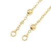 Brass Box Chain Bracelet Making KK-CBADBBF-03G-3