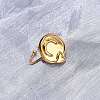 Adjustable 304 Stainless Steel Cuff Open Rings RJEW-C151-01A-G-2