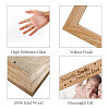 Natural Wood Photo Frames DIY-WH0247-012-3