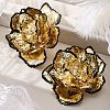 Alloy & Iron Stud Earrings LS-EJEW-M075-05G-4