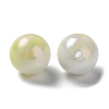 Two Tone Opaque Acrylic Beads LS-SACR-P024-01B-W07-2