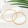 201 Stainless Steel Hoop Earrings EJEW-Q026-16G-D-4