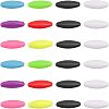 60Pcs Plastic Oval Lapel Pins JEWB-CA0001-21-1