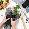 Plastic Grid Mesh Flower Bouquets Wrapping Paper DIY-WH0308-539B-3