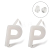 Hypoallergenic Bioceramics Zirconia Ceramic Stud Earrings EJEW-F340-04P-1