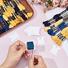 24 Skeins 3Bags 6-Ply Polyester Embroidery Floss OCOR-CY0003-42B-3