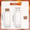 30Pcs Glass Bottle CON-WH0086-078-2