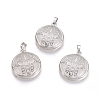 Natural Quartz Crystal Pendants G-L512-J03-1