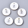 Natural Freshwater Shell Pendants SHEL-Q018-01A-Z-P-1