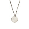 304 Stainless Steel Pendants STAS-CJC0003-47-8