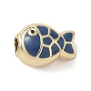 Brass Enamel Beads KK-K368-18G-2