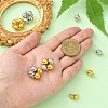 20 Sets 2 Colors Aolly Magnetic Clasps PALLOY-CJ0002-44-4