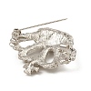 Rhinestone Crown Brooch Pin JEWB-Q030-07P-3