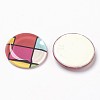 DIY Mixed Half Round/Dome Tempered Glass Dome Cabochons Cameo Setting Trays X-GGLA-33D-M-2