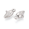 304 304 Stainless Steel Corn Charms STAS-T067-46P-2
