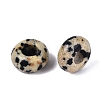 Natural Dalmatian Jasper European Beads G-Q602-04D-2