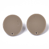 Cellulose Acetate(Resin) Stud Earring Findings X-KY-R022-013-2