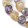 Natural Amethyst Beads Strands G-Q010-A08-01-4