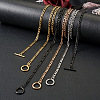Yilisi 8Pcs 8 Style 304 Stainless Steel Figaro Chains Necklaces and Bracelets SJEW-YS0001-02-6