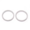 Tarnish Resistant 304 Stainless Steel Linking Rings X-STAS-F187-54P-1