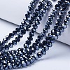 Electroplate Glass Beads Strands LS-EGLA-A034-P4mm-A18-1