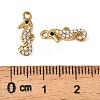 304 Stainless Steel Charms STAS-F321-01G-05-3