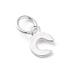 925 Sterling Silver Letter Charms LS-STER-C012-01S-C-1