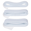 3 Rolls 3 Styles Elastic Polyester Deco Mesh Ribbons DIY-NB0013-55B-1