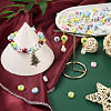 400Pcs 4 Colors Handmade Polymer Clay Beads CLAY-FW0001-02-5