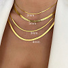 Stainless Steel Snake Chain Necklaces for Women WG80FEF-11-2