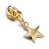 Star-shaped Zinc Alloy Zipper Puller FIND-WH0040-93A-1