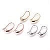 Brass Earring Hooks KK-L177-33-1
