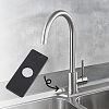 Rectangle Stainless Steel Faucet Hole Covers STAS-WH20001-18E-EB-6