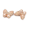 Handmade Polymer Clay Rhinestone Beads CLAY-NH0001-11B-2