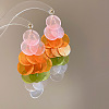 Shell Dangle Stud Earrings FS-WGED06D-10-1