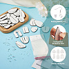 Biyun DIY Sublimation Dangle Earring Making Finding Kits DIY-BY0001-36-15