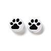 Opaque Acrylic Beads OACR-Z027-04A-02-1