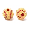 Sports Theme Opaque Acrylic European Beads RB-CBA95A4-04A-07-2