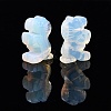Synthetic Opalite Horse Figurine DJEW-N005-01A-2