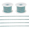 2 Roll Electrophoresis Iron Rhinestone Strass Chains CHC-TA0001-38B-1