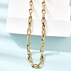 5MM 304 Stainless Steel Twisted Oval Link Chain Necklaces for Man and Women SA-CBAB767-18B-G-2