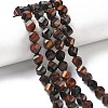 Natural Tiger Eye Beads Strands G-C267-B15-1