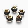 Handmade Polymer Clay European Beads CLAY-O002-01G-C-1