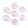 Transparent Acrylic Beads TACR-T028-61A-1