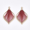 Cotton Thread Woven Pendants FIND-S306-03E-2