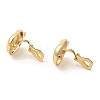 Alloy Clip-on Earring Findings FIND-L015-010G-2