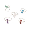 Natural & Synthetic Gemstone Finger Rings RJEW-JR00945-02-2