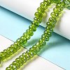 Transparent Glass Beads Strands LAMP-G156-20N-2